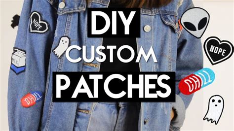 how to make a fake clothes patch|homemade patches for clothes.